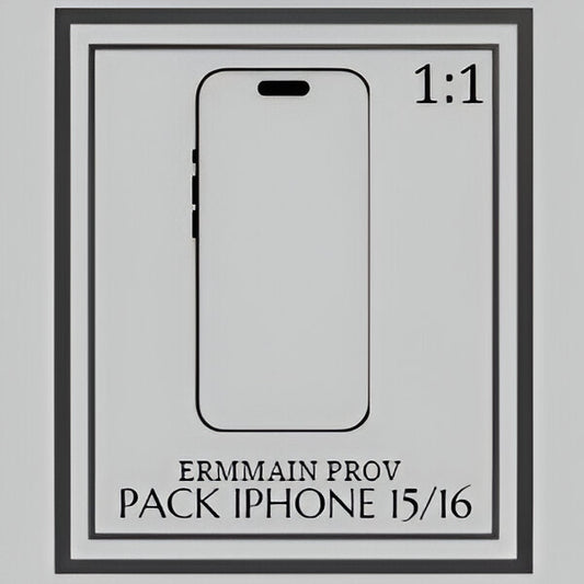 Pack reventa Iphone 15/16 pro max